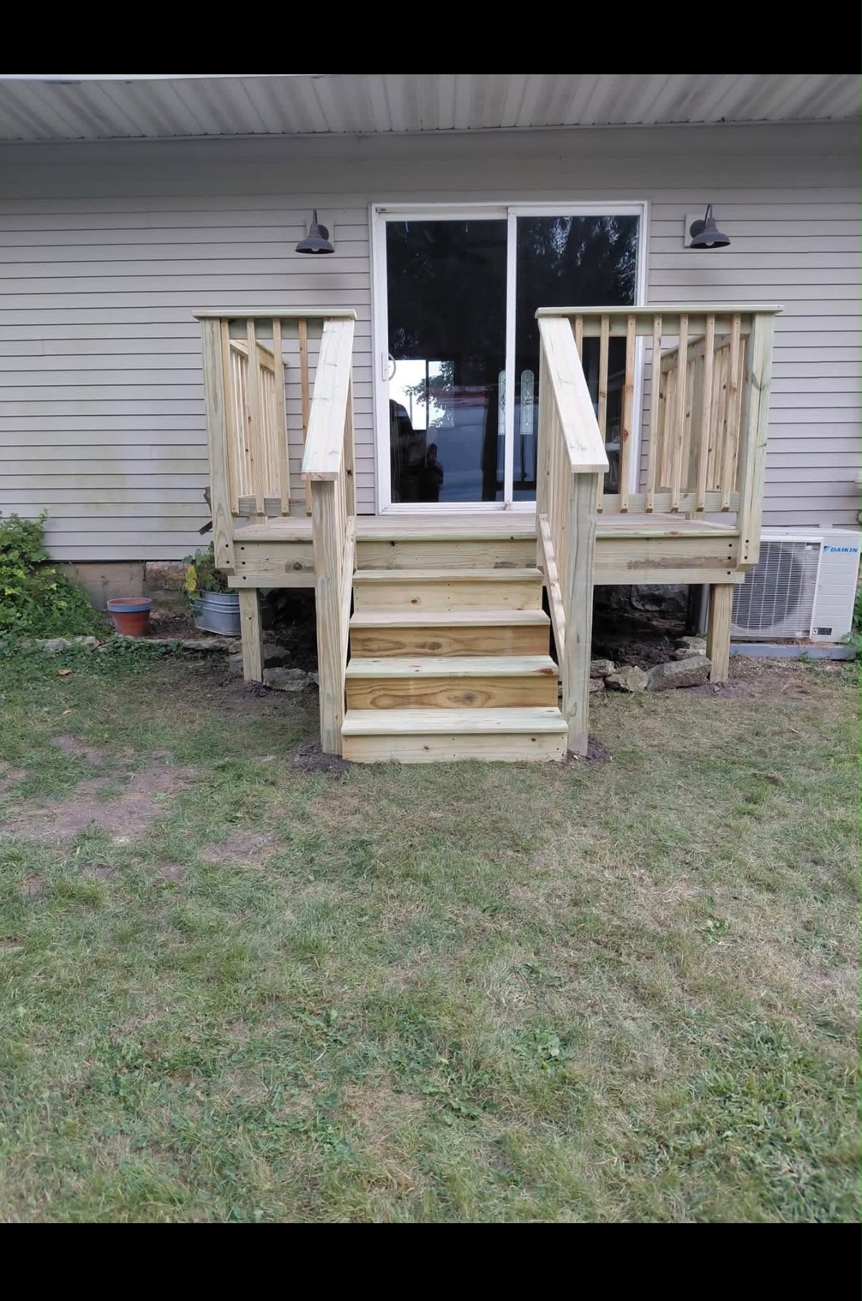 Deck Stairs Construction