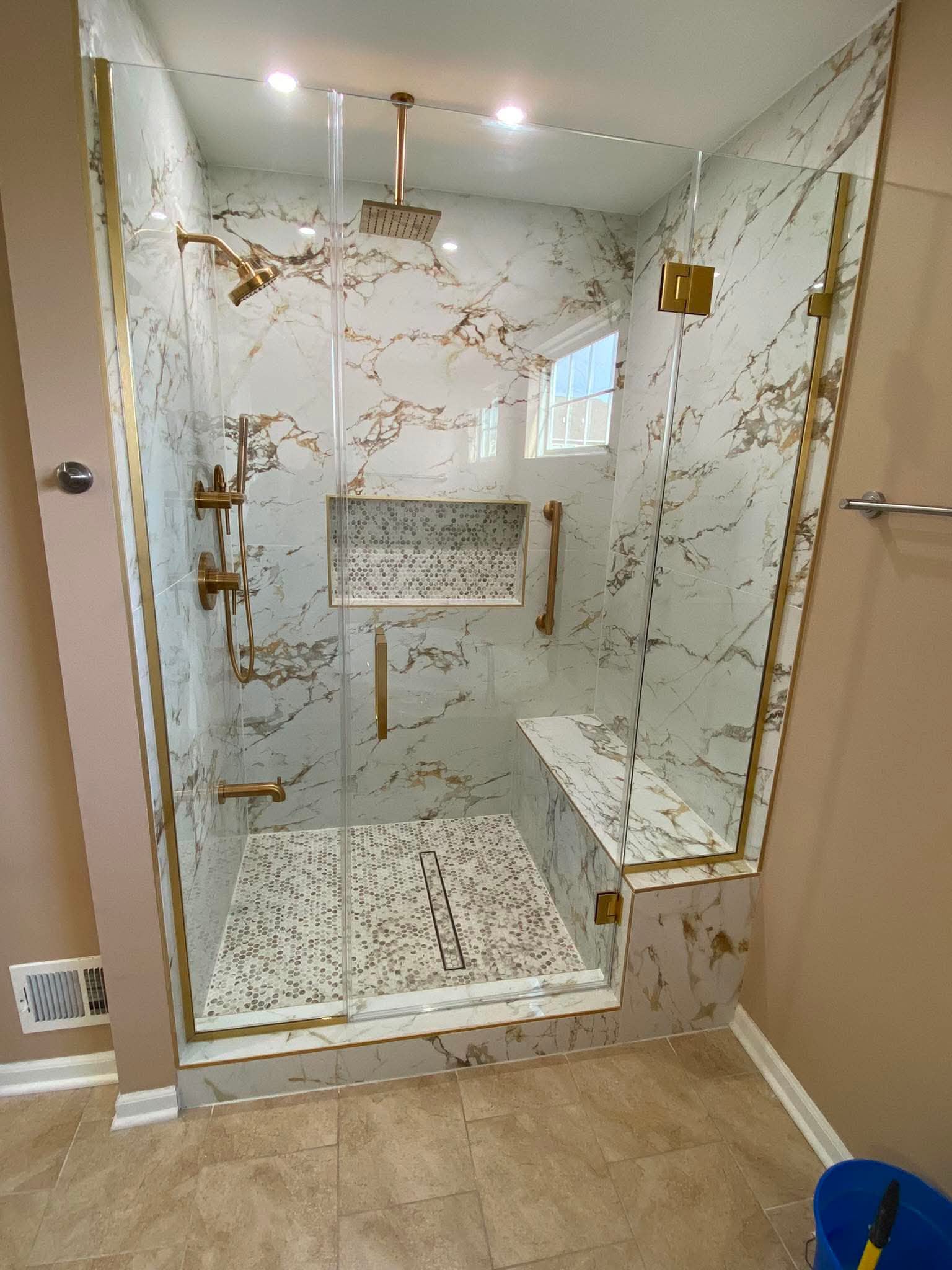 Gold Shower Enclosure