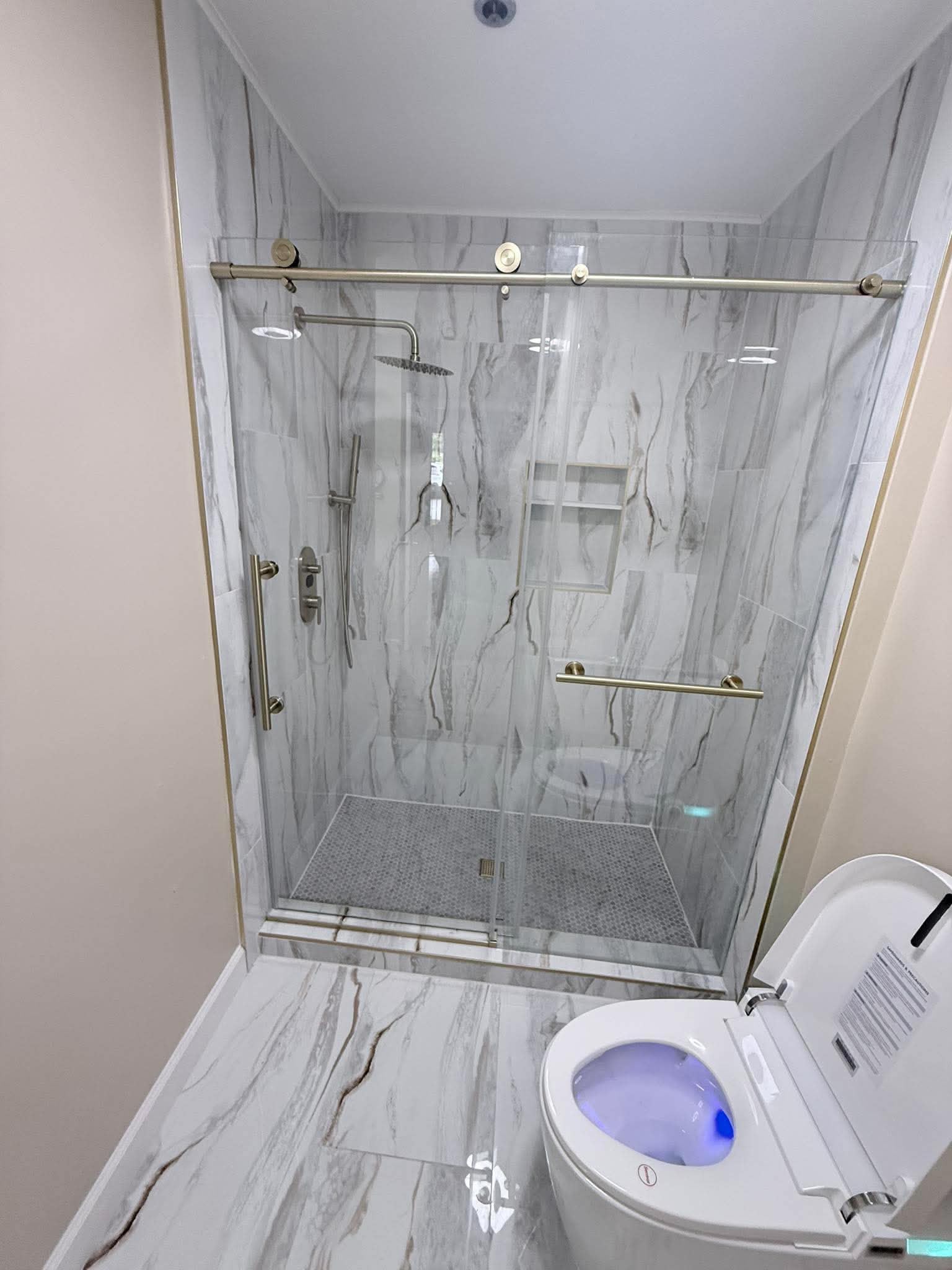Marble Shower Remodeling