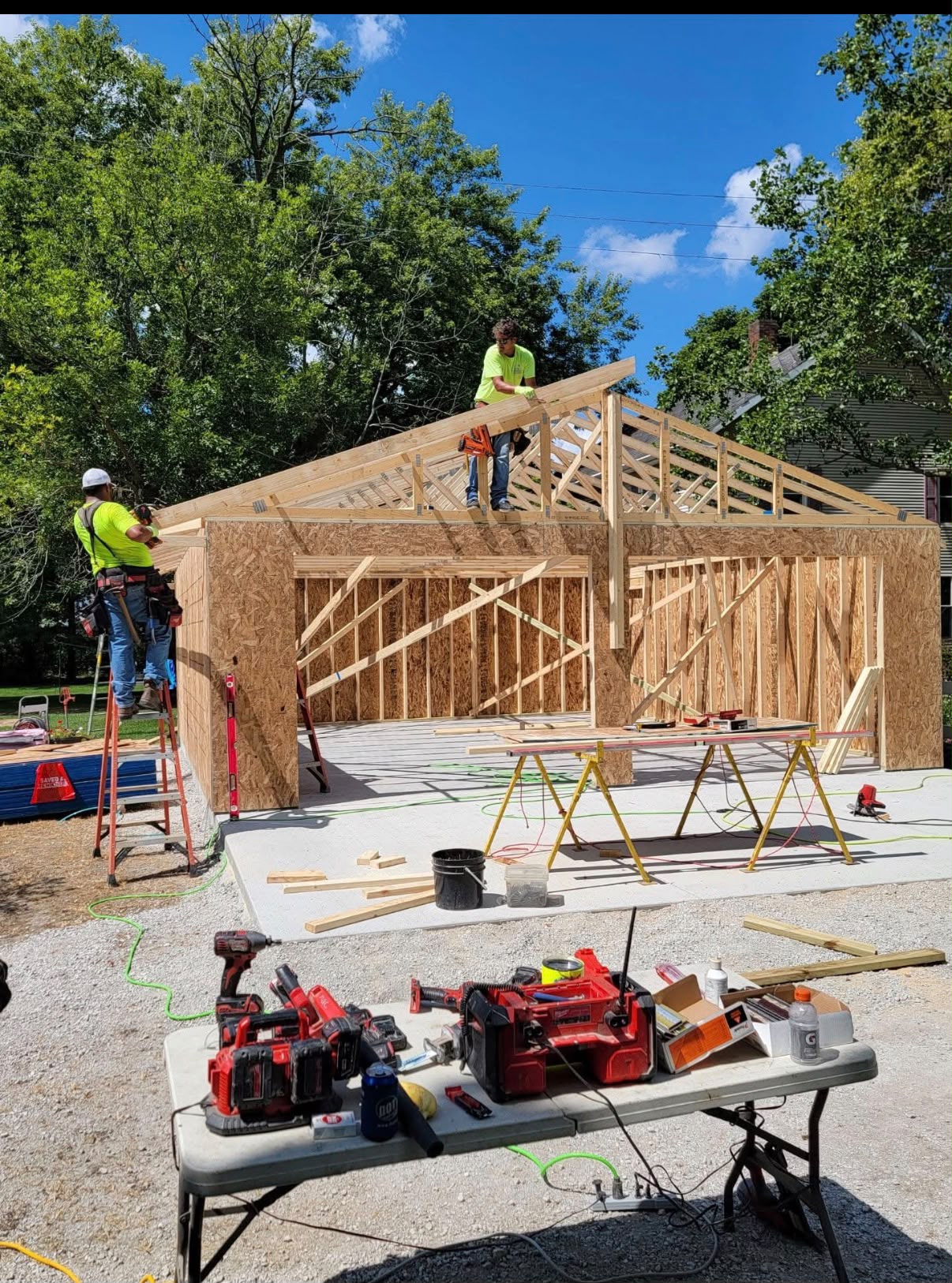 Patio Cover Framing